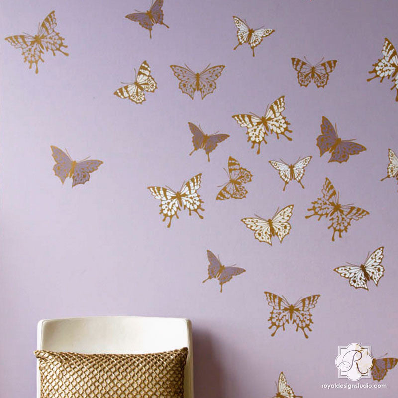 Papillon Butterfly Stencil Set