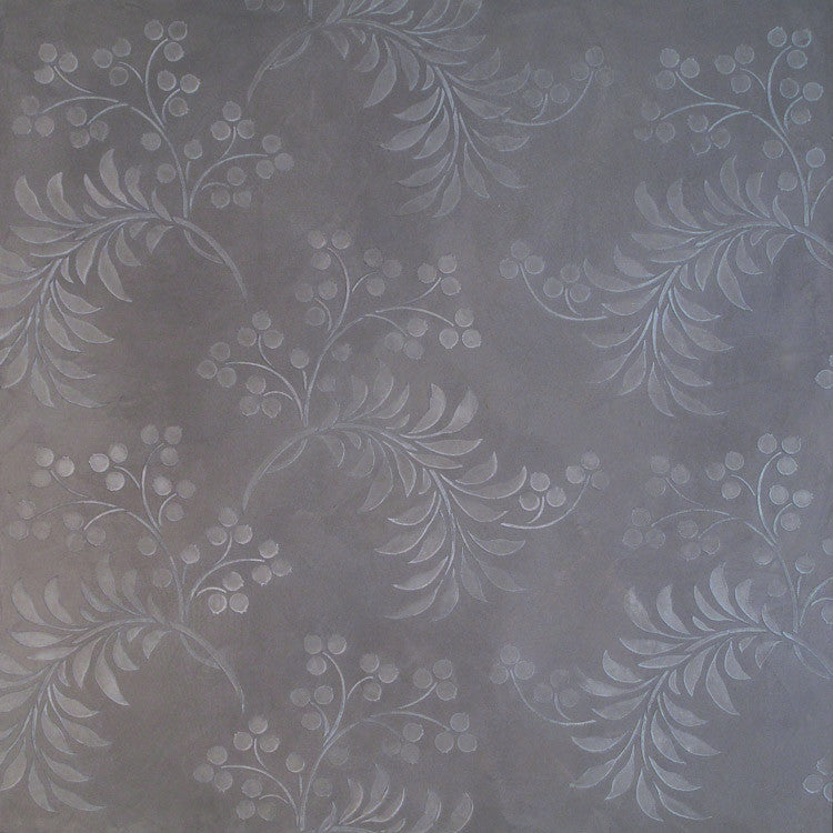 Berry Romantic Floral Stencil