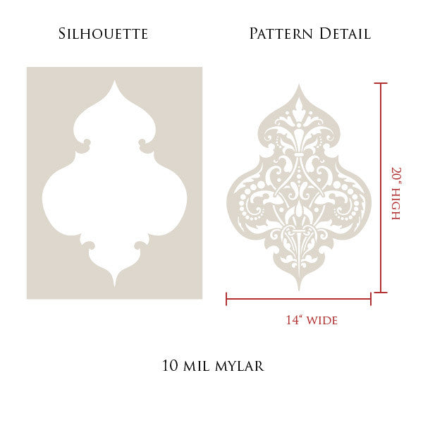 Turkish Emblem Stencil Impression Set