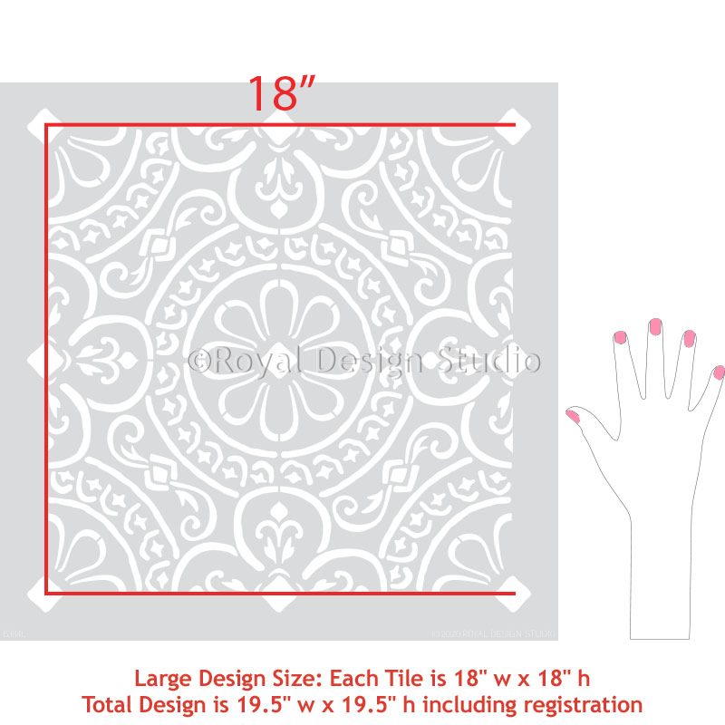 Bixby Tile Stencil
