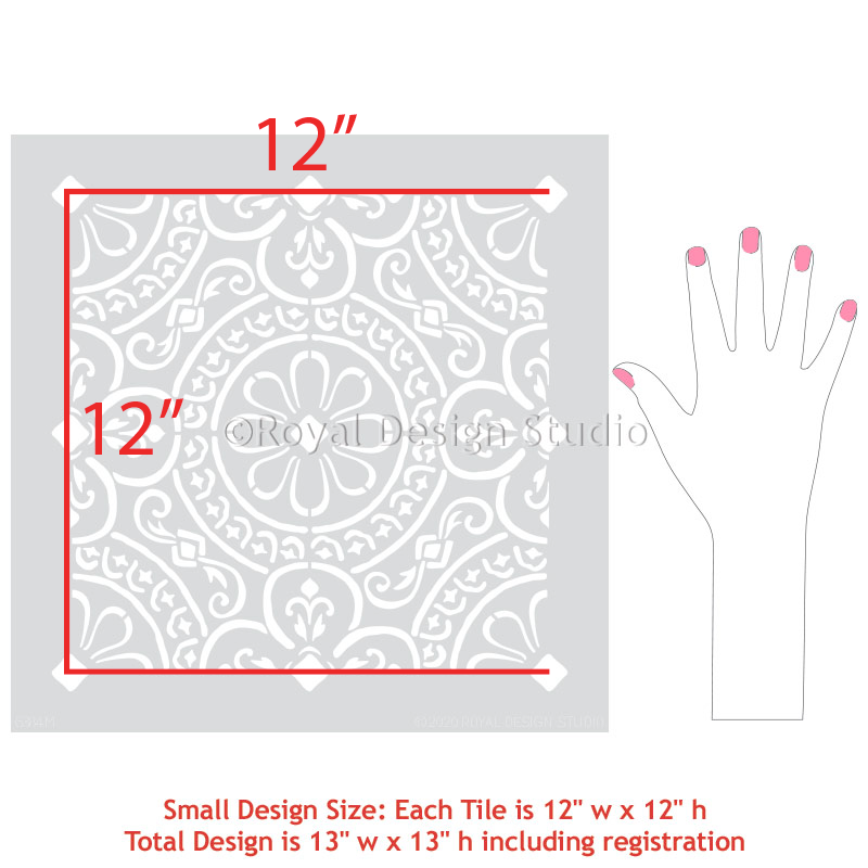 Bixby Tile Stencil