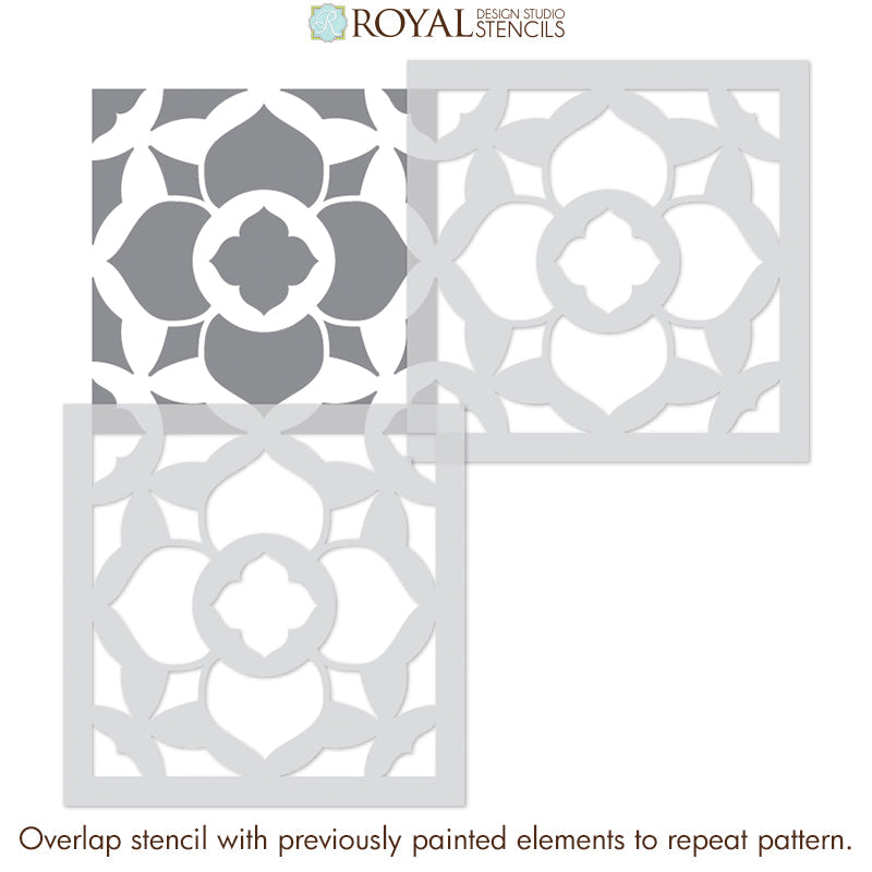 Duomo Tile Stencil