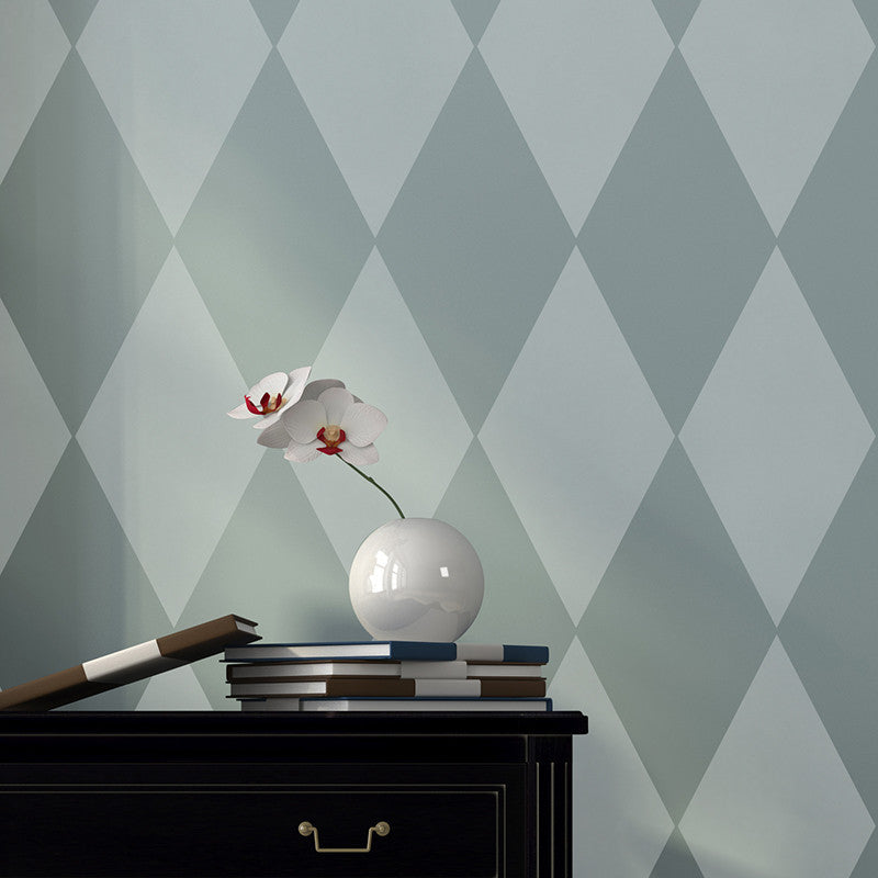 Harlequin Wall Stencil
