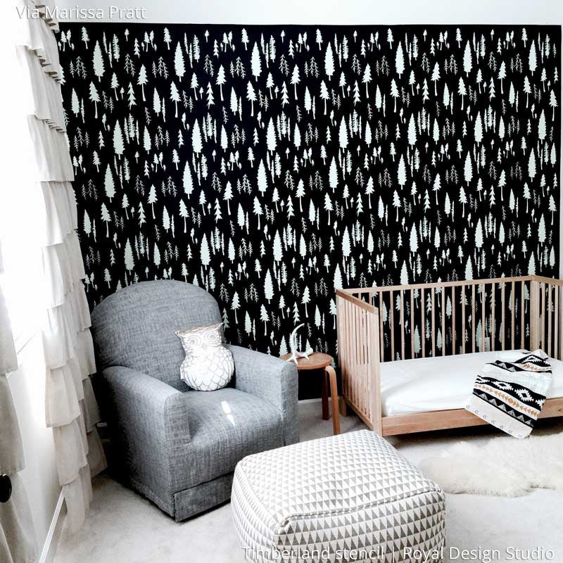 Timberland Bonnie Christine Wall Stencil