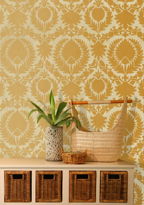 Silk Road Suzani Wall Stencil