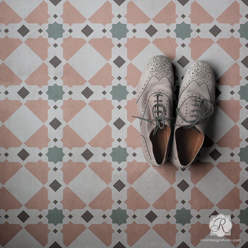Medina Tile Stencil