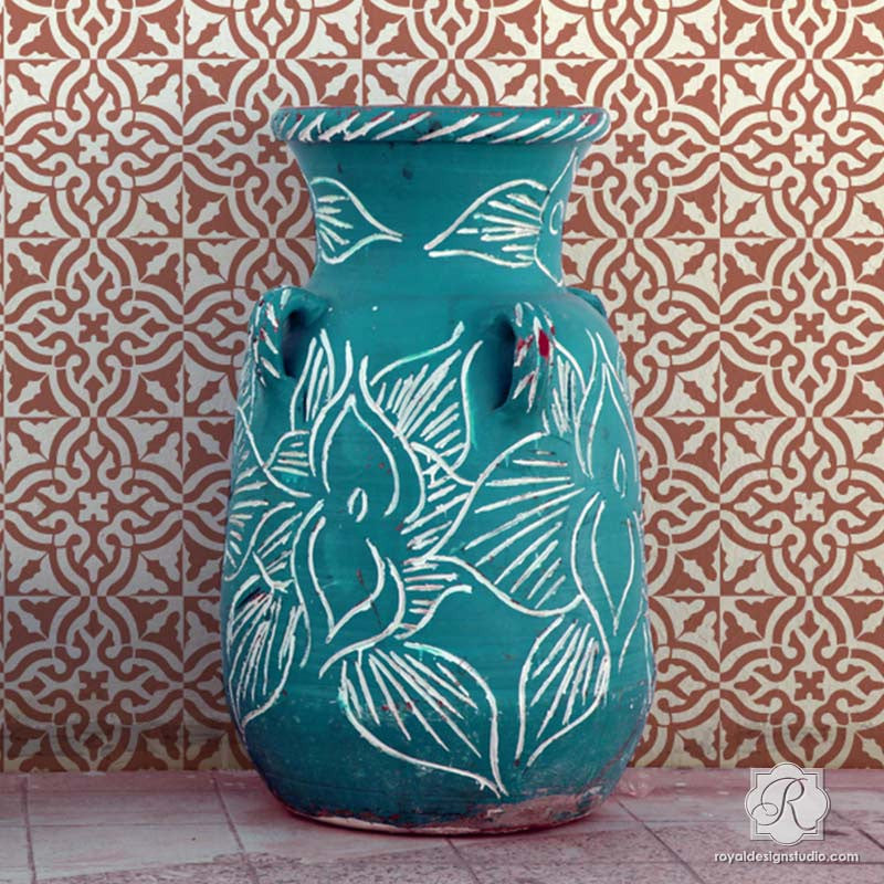 Toledo Tile Stencil