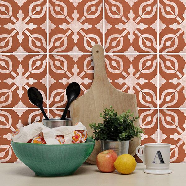 Petra Tile Stencil