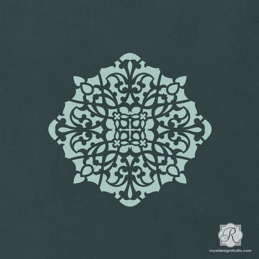 Asma Ornament Craft Stencil