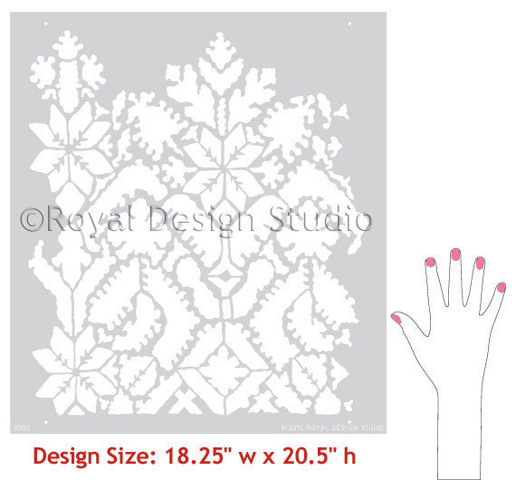 Moroccan Lace Stencil