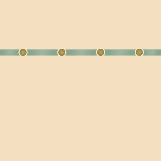 Victorian Ceiling Border Stencil