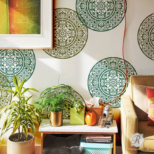 Mandala Medallion Stencil