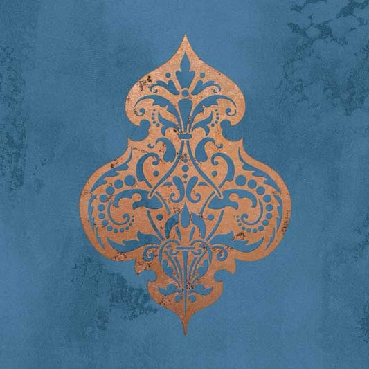 Turkish Emblem B Stencil